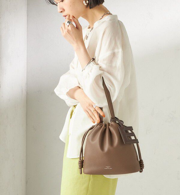 SHIPS for women「《追加予約》【WEB限定】George Cinq:DRAWSTRING BAG（S）」|ショルダー・メッセンジャー|