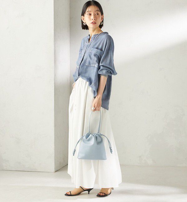 SHIPS for women「《追加予約》【WEB限定】George Cinq:DRAWSTRING BAG（S）」|ショルダー・メッセンジャー|