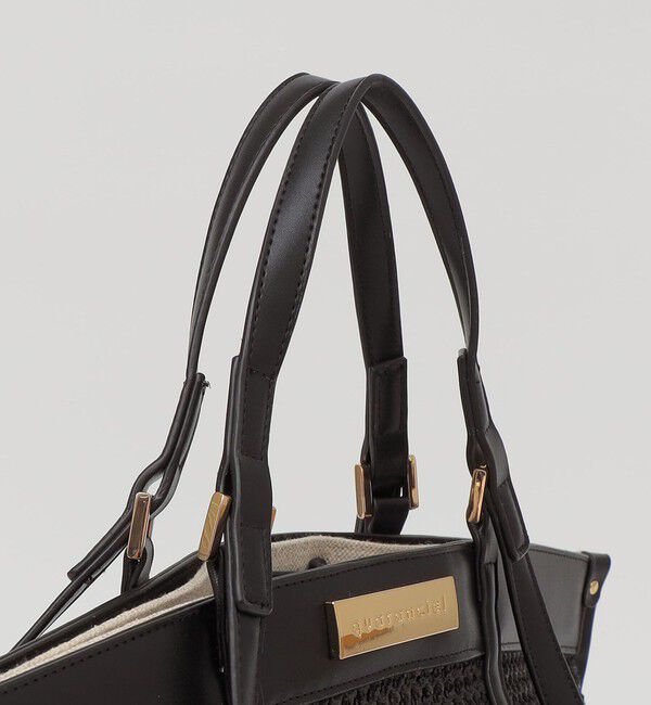 quaranciel「quaranciel: 2way ハンドル メッシュ トートバッグ」|トートバッグ|