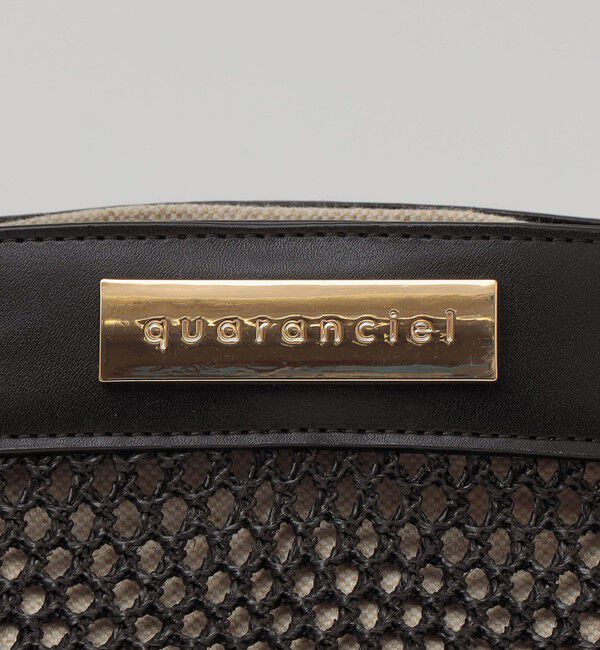 quaranciel「quaranciel: 2way ハンドル メッシュ トートバッグ」|トートバッグ|