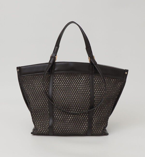 quaranciel「quaranciel: 2way ハンドル メッシュ トートバッグ」|トートバッグ|