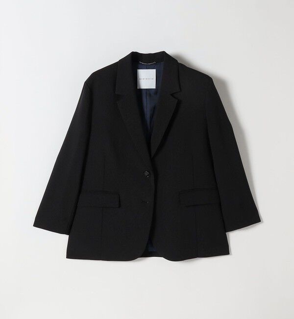 quaranciel「quaranciel:〈手洗い可能〉ウーステッド テーラード オーバー ジャケット（セットアップ対応）」|テーラードジャケット|