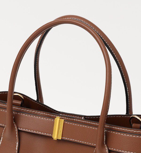 quaranciel「《予約》quaranciel: バックル 2way トート バッグ（A4対応）」|トートバッグ|