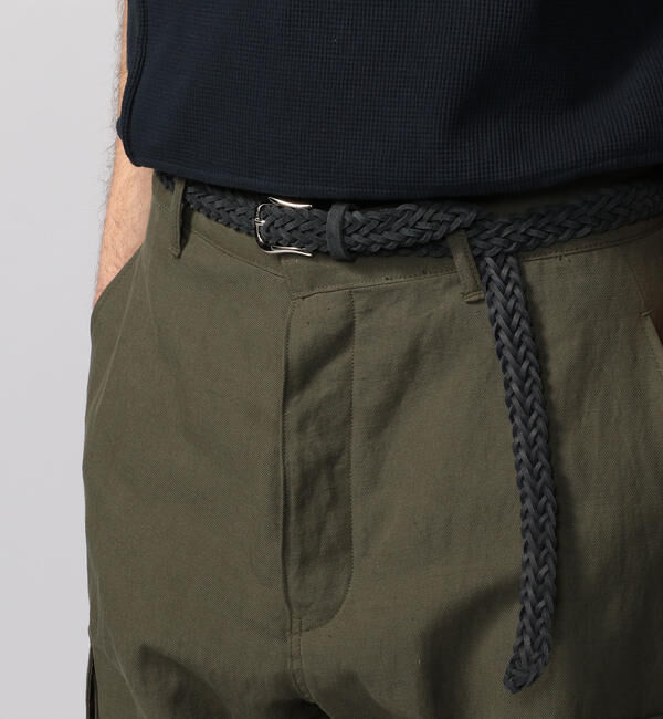 TOMORROWLAND GOODS「AMBOISE スエード メッシュベルト」|ベルト|