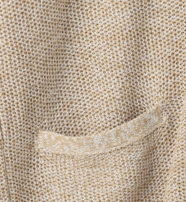 TOMORROWLAND MENS「ギマコットンリネン Vネックカーディガン」|カーディガン|