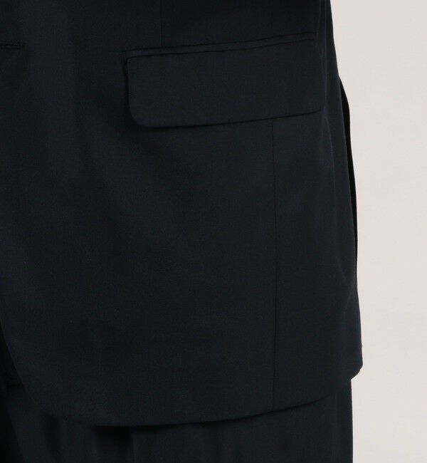 TOMORROWLAND MENS「シルクツイル シングル2Bジャケット」|テーラードジャケット|