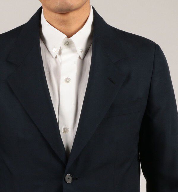 TOMORROWLAND MENS「シルクツイル シングル2Bジャケット」|テーラードジャケット|