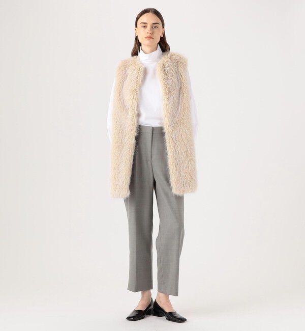 TOMORROWLAND BUYING WEAR「HERNO フェイクファージレ」|ダウンベスト・ベスト|