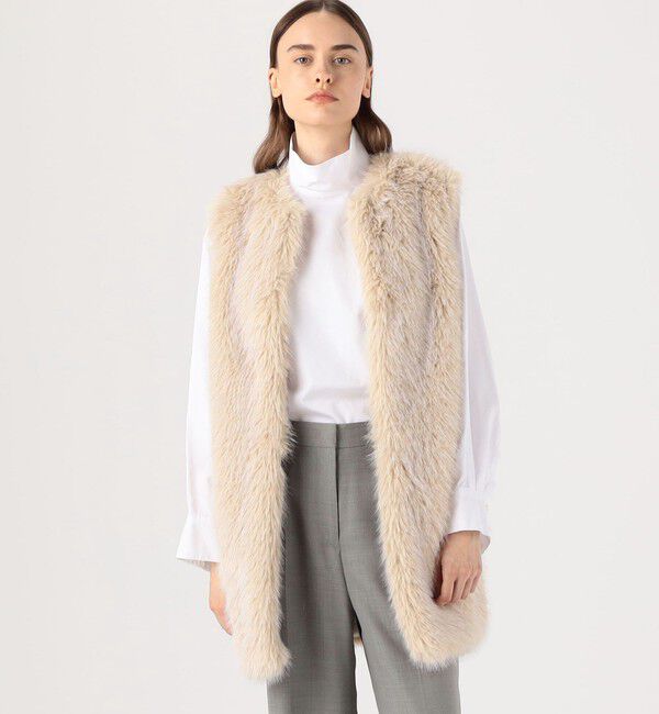 TOMORROWLAND BUYING WEAR「HERNO フェイクファージレ」|ダウンベスト・ベスト|