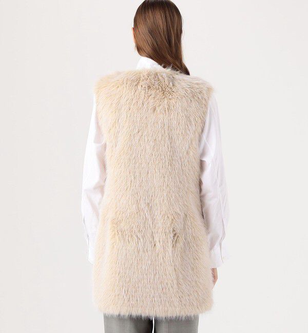 TOMORROWLAND BUYING WEAR「HERNO フェイクファージレ」|ダウンベスト・ベスト|