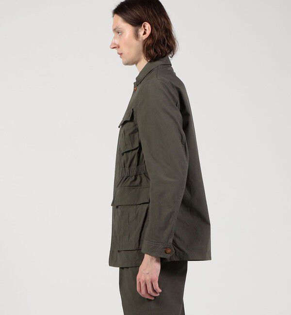 TOMORROWLAND MENS「コットン ファティーグジャケット BRADFORD SYSTEM」|ブルゾン・スタジャン|