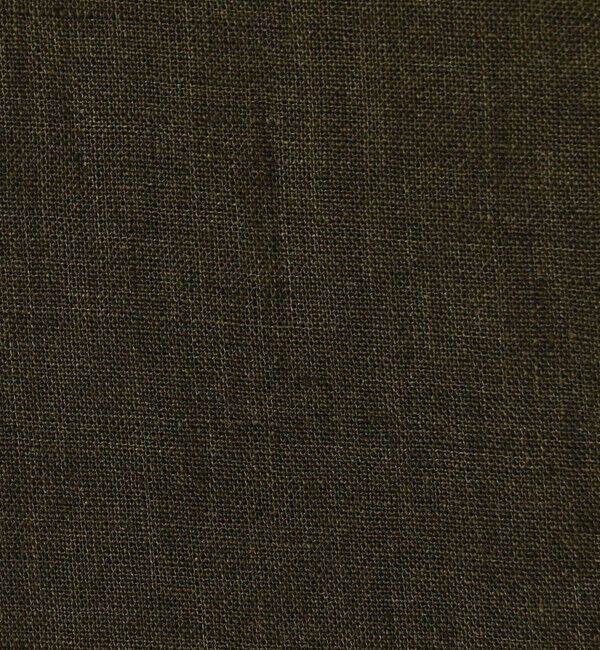 GALERIE VIE「リネンポプリン カットオフフリルブラウス」|シャツ・ブラウス|