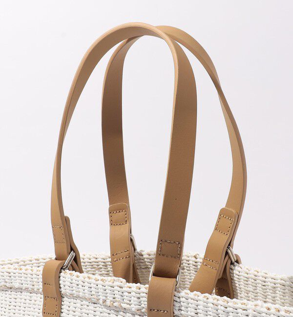 TOMORROWLAND GOODS「BUCKET BAGGAGE  バスケットバッグ ラージ」|かごバッグ|