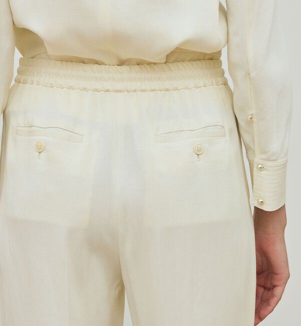 DES PRES「レーヨンサテン イージーストレートパンツ」|その他|
