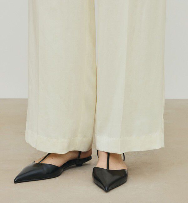 DES PRES「レーヨンサテン イージーストレートパンツ」|その他|