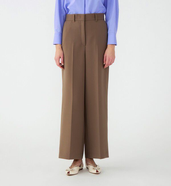 Ballsey「【WEB先行予約】ライトダブルクロス セミワイドパンツ」|その他|