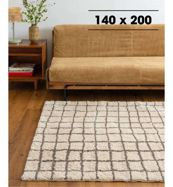 journal standard Furniture「GRID RUG 140x200 グリッド ラグ」|その他|