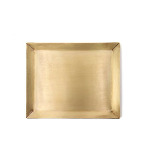 ACME「【fog linen work/フォグリネンワーク】BRASS PLATE REC 真鍮トレイ」|香水・フレグランス|