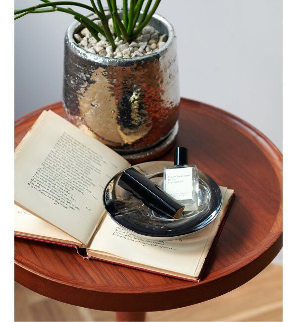 journal standard Furniture「★GLASS TRAY S ガラス トレー 灰皿 お香トレー」|ステーショナリー|グレー