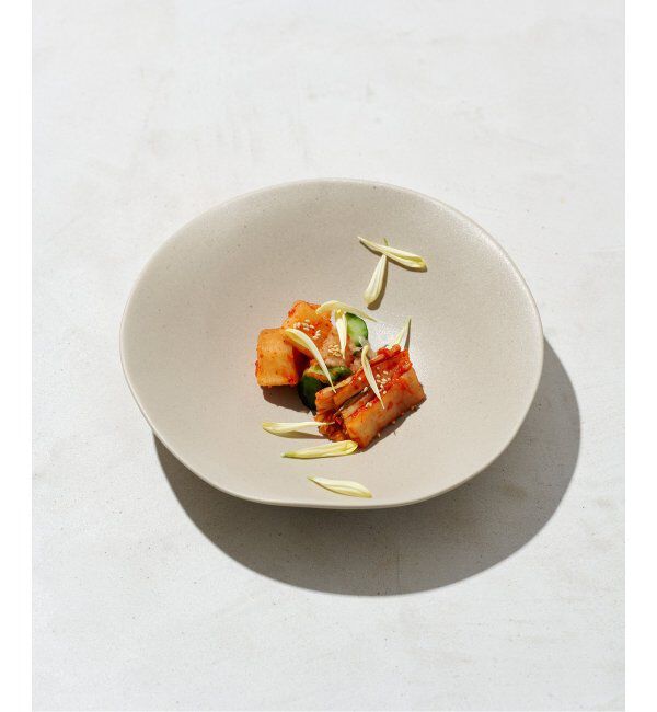 journal standard Furniture「【NR CERAMICS/エヌアールセラミック】 HIN LOW BOWL　ボウル 21.5cm」|食器・キッチングッズ|ベージュ