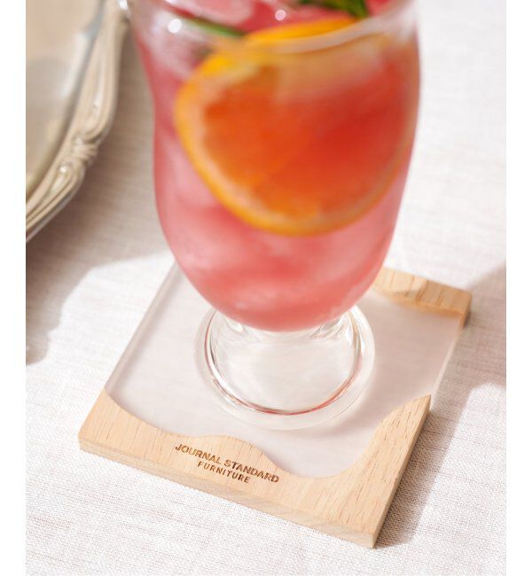journal standard Furniture「RESIN COASTER SQUARE　コースター」|食器・キッチングッズ|その他カラー K