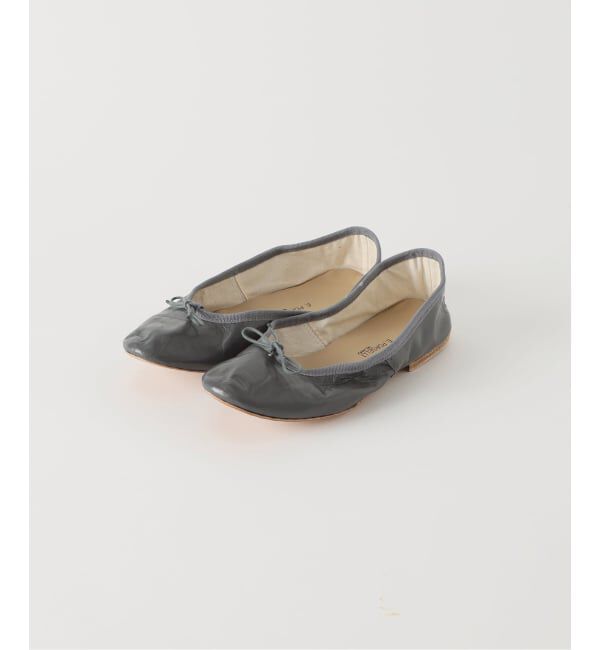 IENA「PORSELLI/ポルセリ 別注 SOLID BALLET バレエシューズ」|バレエシューズ|