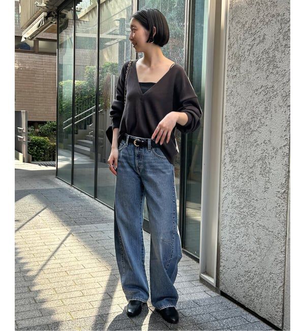 SLOBE IENA「Levi&rsquo;s/リーバイス SLOBE別注 BAGGY DAD BARREL デニムパンツ」|デニム|