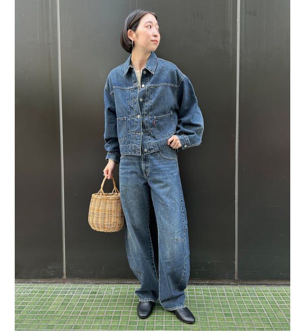 SLOBE IENA「Levi&rsquo;s/リーバイス SLOBE別注 BAGGY DAD BARREL デニムパンツ」|デニム|