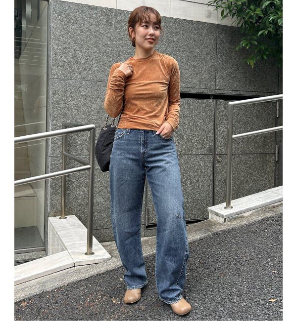 SLOBE IENA「Levi&rsquo;s/リーバイス SLOBE別注 BAGGY DAD BARREL デニムパンツ」|デニム|