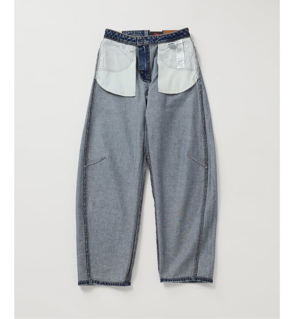 SLOBE IENA「Levi&rsquo;s/リーバイス SLOBE別注 BAGGY DAD BARREL デニムパンツ」|デニム|
