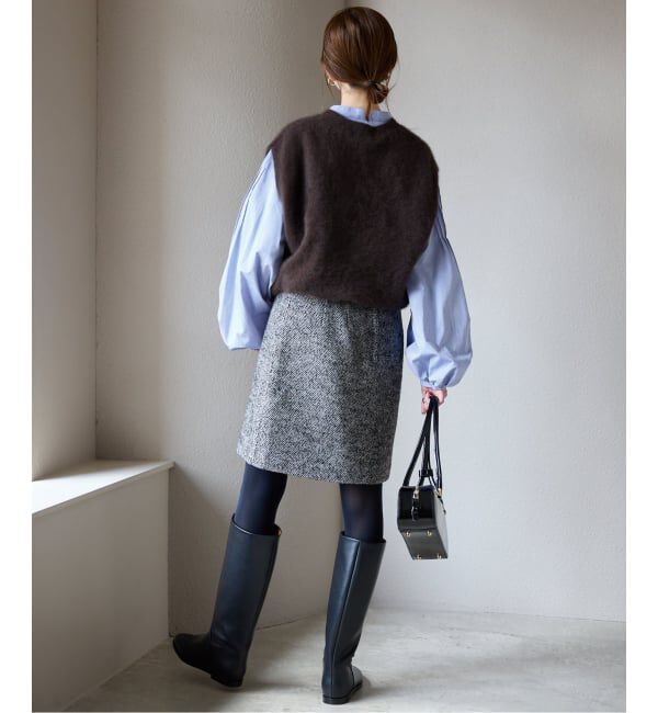 SLOBE IENA「《WEB限定/追加》ピンタックバルーンスリーブブラウス」|シャツ・ブラウス|