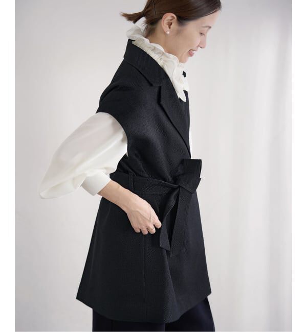 IENA「&NAVY ツイーディーサッシュジレ」|その他|