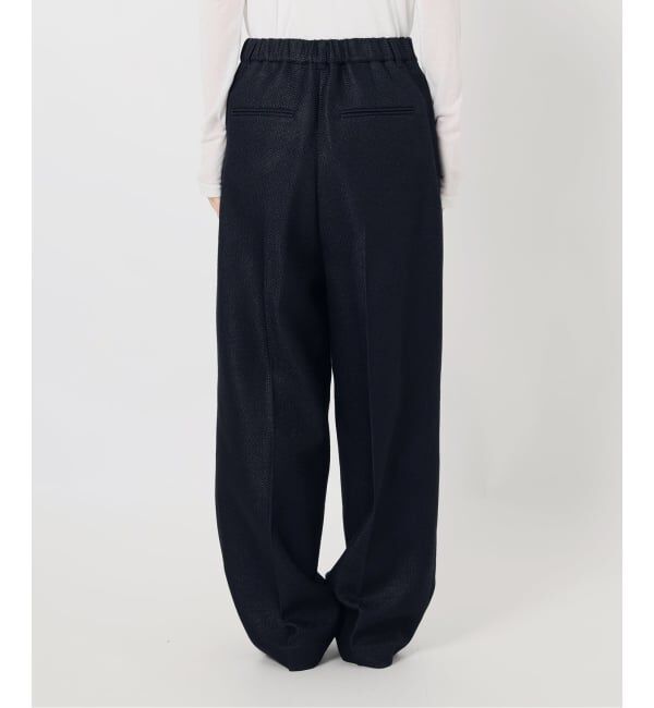 IENA「&NAVY ツイーディーパンツ」|スラックス|