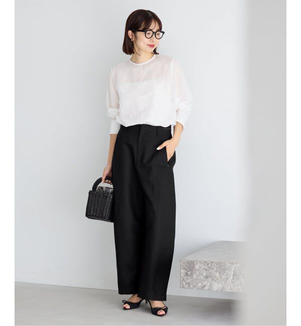 IENA「ダブルクロスバレルパンツ」|その他|