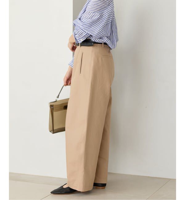 IENA「ダブルクロスバレルパンツ」|その他|