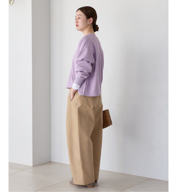 IENA「ダブルクロスバレルパンツ」|その他|