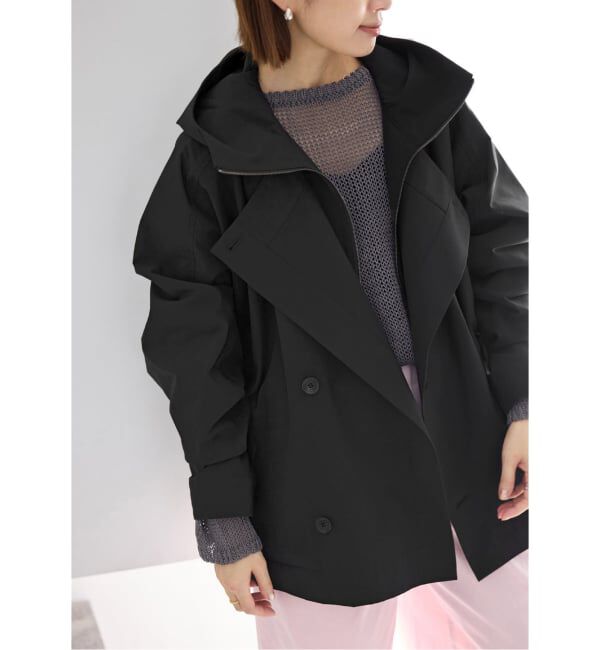 IENA「《一部サイズ別注/予約》VACHEMENT/ヴァシュモン シェルタフタ ショート コート」|その他|