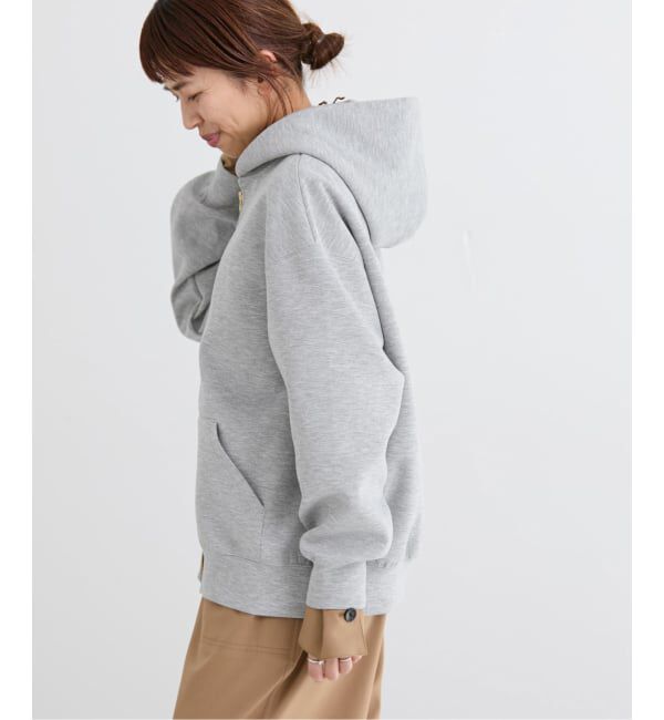 IENA「《セットアップ対応/予約》ダンボールニットフーディ」|パーカー|