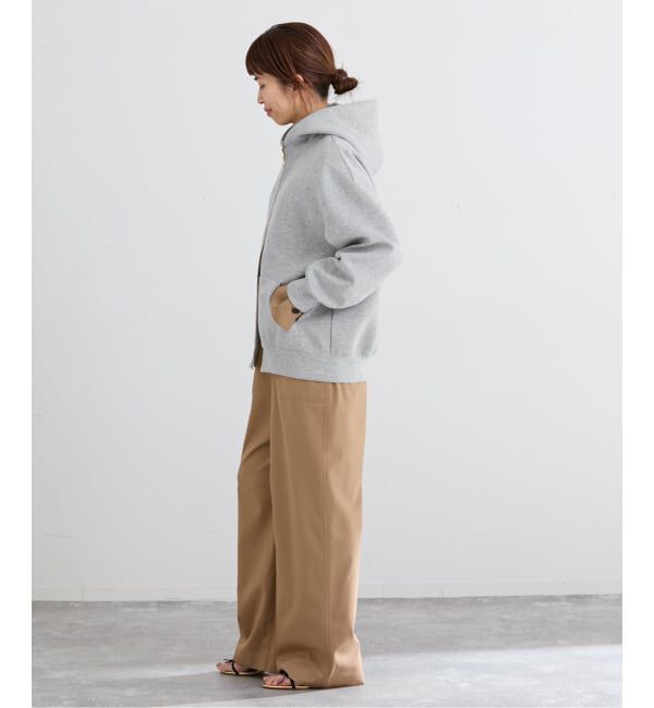 IENA「《セットアップ対応/予約》ダンボールニットフーディ」|パーカー|