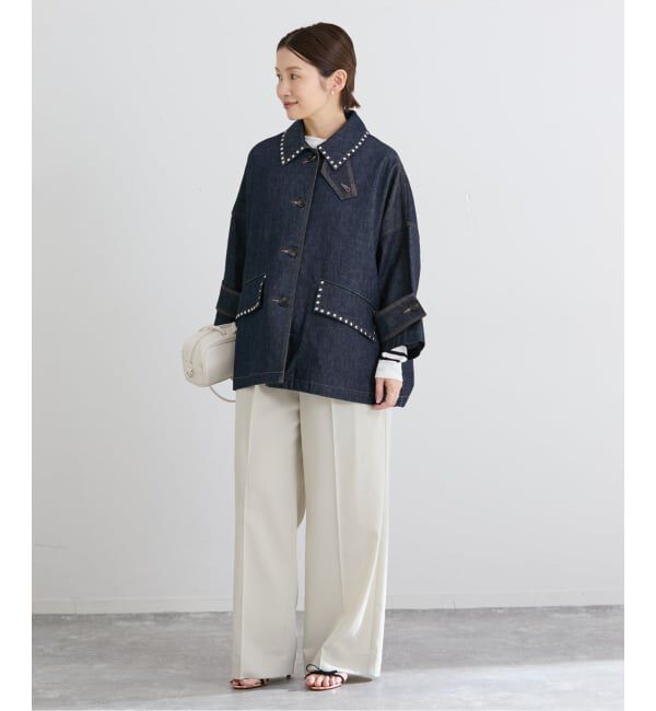 IENA「《追加予約》MACKINTOSH/マッキントッシュ HUMBIE DNM JK STUD MB L261ND1003BALTS」|デニムジャケット|