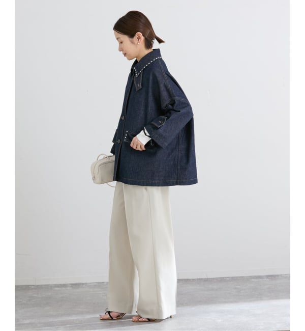 IENA「《追加予約》MACKINTOSH/マッキントッシュ HUMBIE DNM JK STUD MB L261ND1003BALTS」|デニムジャケット|