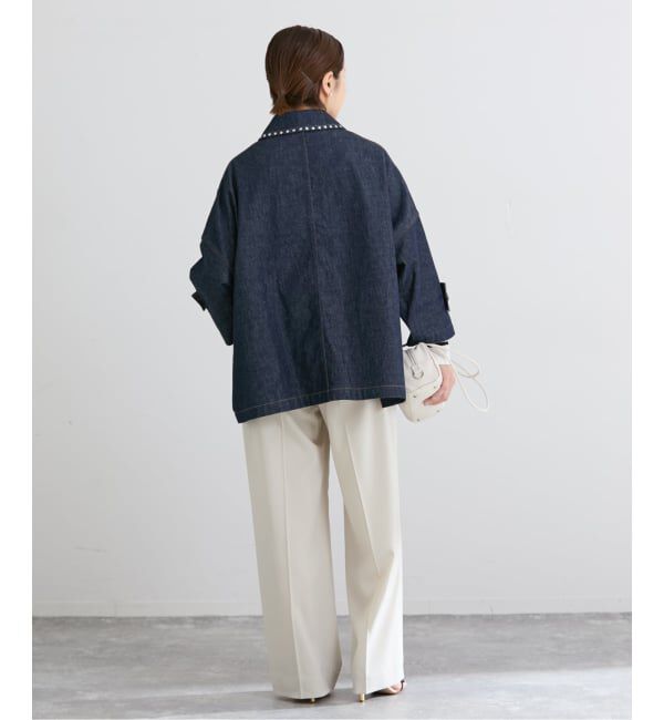 IENA「《追加予約》MACKINTOSH/マッキントッシュ HUMBIE DNM JK STUD MB L261ND1003BALTS」|デニムジャケット|