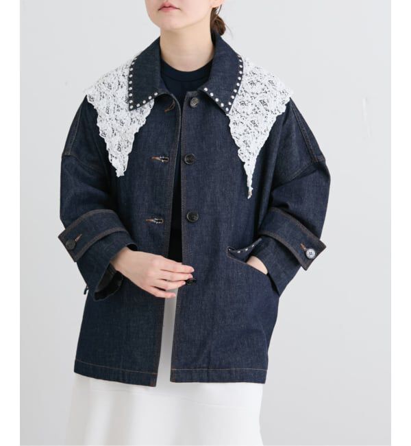 IENA「《追加予約》MACKINTOSH/マッキントッシュ HUMBIE DNM JK STUD MB L261ND1003BALTS」|デニムジャケット|