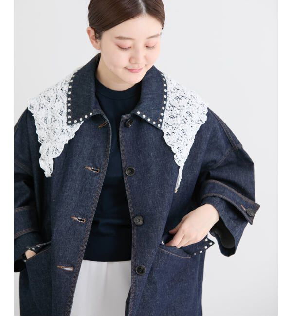 IENA「《追加予約》MACKINTOSH/マッキントッシュ HUMBIE DNM JK STUD MB L261ND1003BALTS」|デニムジャケット|