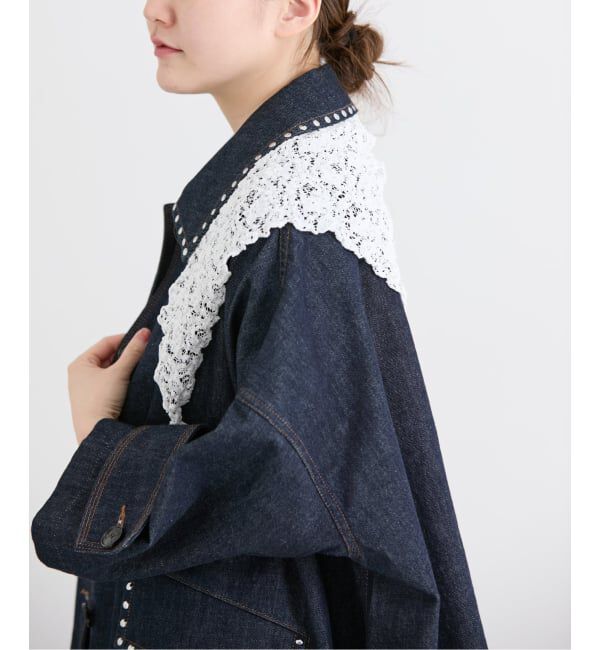 IENA「《追加予約》MACKINTOSH/マッキントッシュ HUMBIE DNM JK STUD MB L261ND1003BALTS」|デニムジャケット|