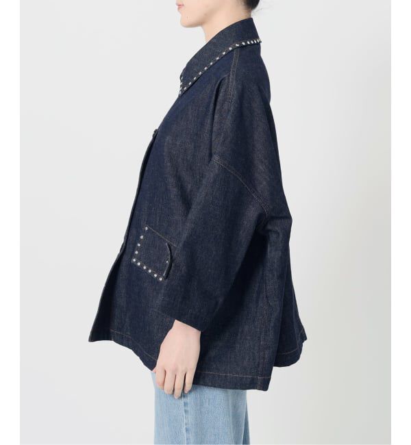 IENA「《追加予約》MACKINTOSH/マッキントッシュ HUMBIE DNM JK STUD MB L261ND1003BALTS」|デニムジャケット|