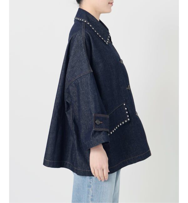 IENA「《追加予約》MACKINTOSH/マッキントッシュ HUMBIE DNM JK STUD MB L261ND1003BALTS」|デニムジャケット|