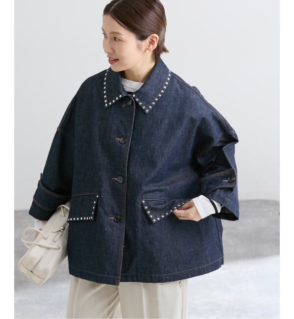 IENA「《追加予約》MACKINTOSH/マッキントッシュ HUMBIE DNM JK STUD MB L261ND1003BALTS」|デニムジャケット|