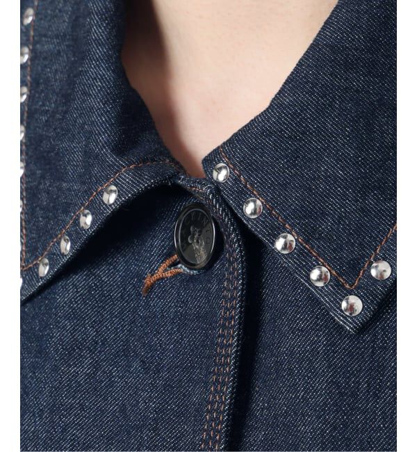 IENA「《追加予約》MACKINTOSH/マッキントッシュ HUMBIE DNM JK STUD MB L261ND1003BALTS」|デニムジャケット|