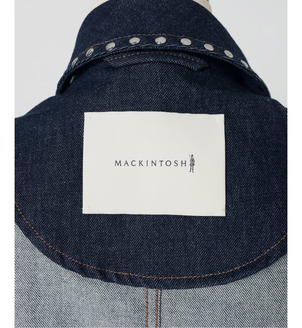 IENA「《追加予約》MACKINTOSH/マッキントッシュ HUMBIE DNM JK STUD MB L261ND1003BALTS」|デニムジャケット|